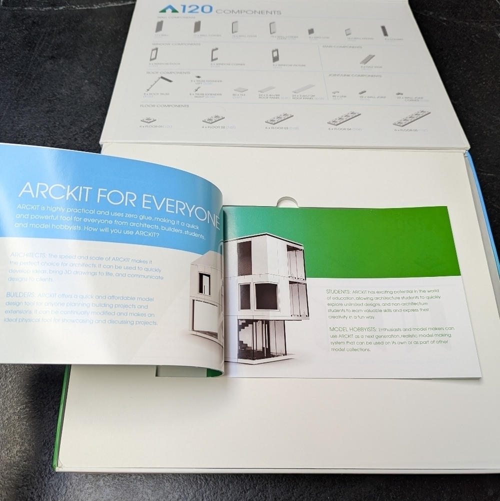 ArcKit Architecture Model Building Kit A120 Components - Picture 4 of 6